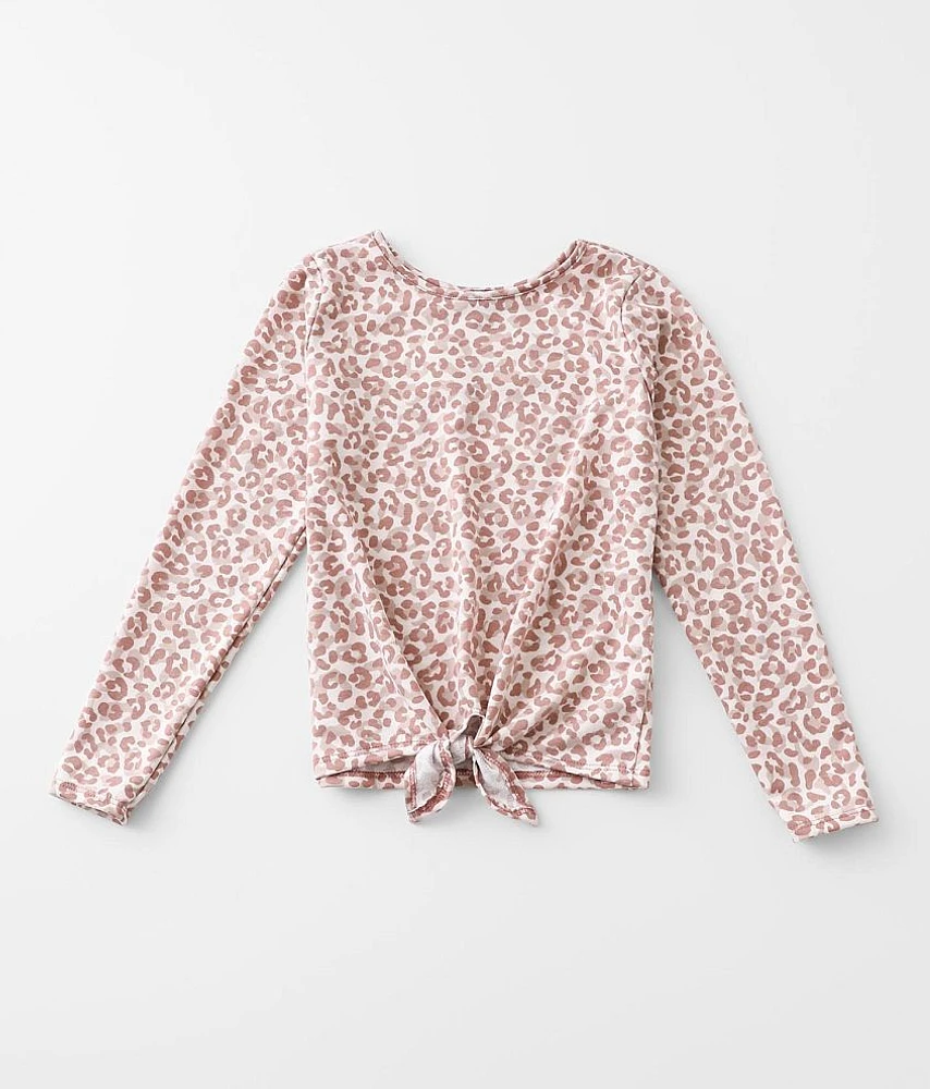 Girls - Front Tie Top