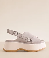 Sorel Dayspring Crisscross Leather Sandal