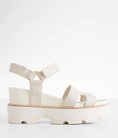 Sorel Joanie IV Wedge Leather Sandal