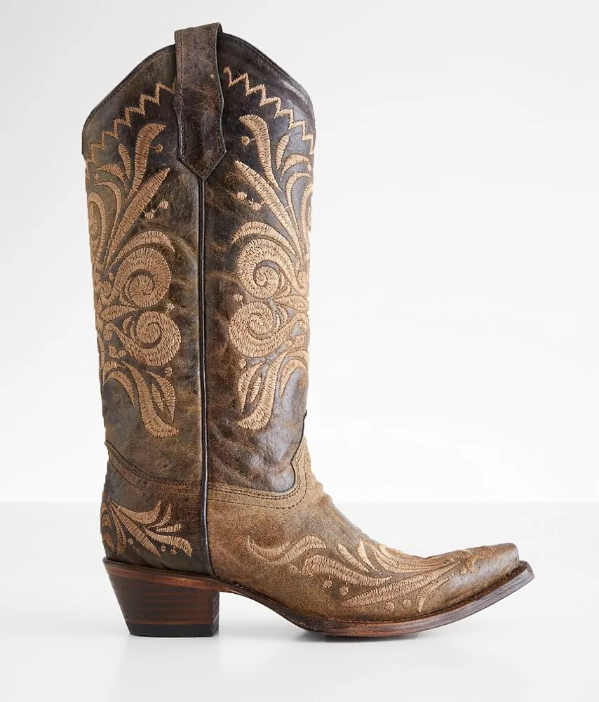 by Corral Distressed Leather Western Boot