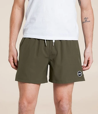 Cove Olive Performance Stretch Short