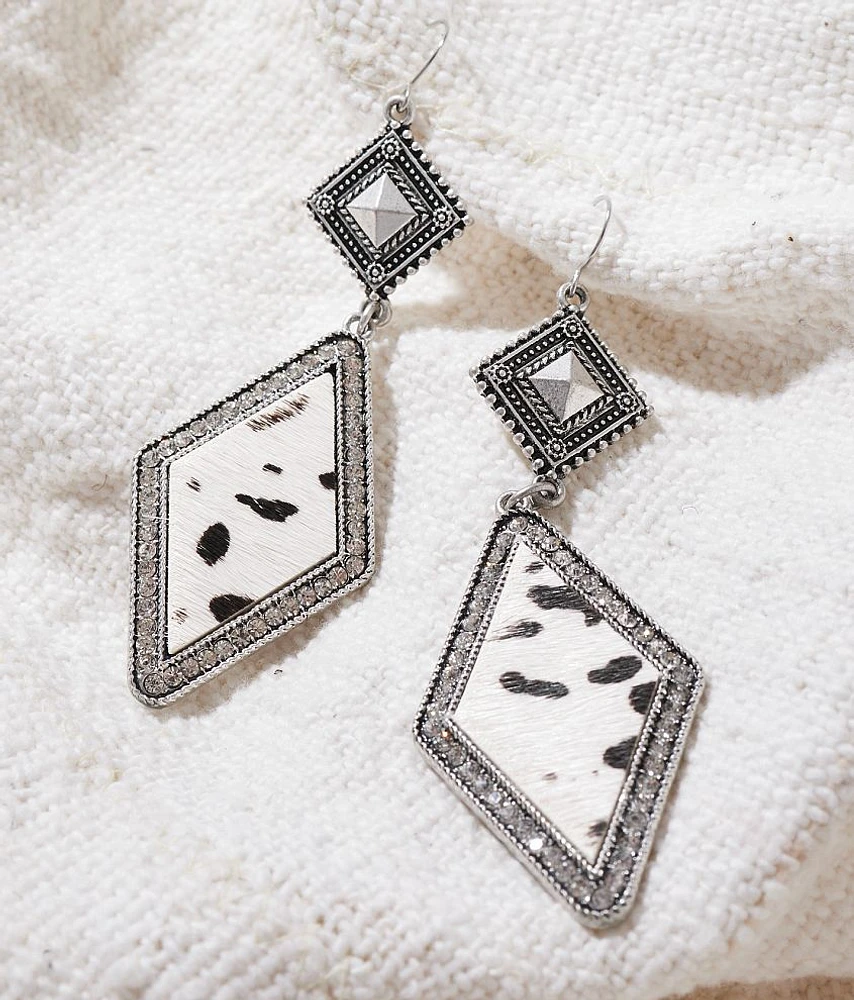 Glitz Fur Drop Earring