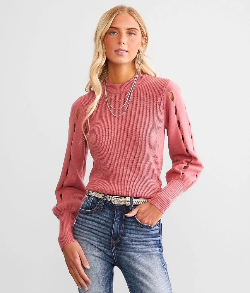 Cut-Out Sweater