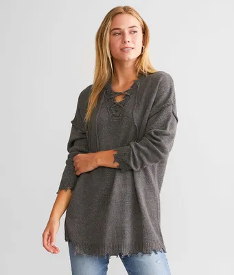 Daytrip Destructed Sweater