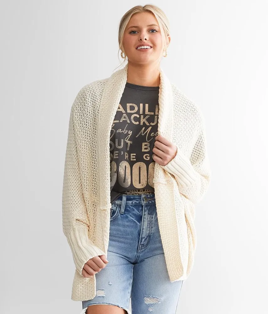 Slouchy Cocoon Cardigan Sweater