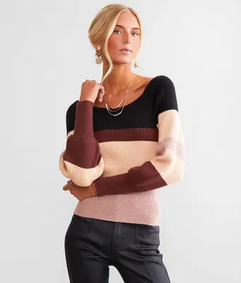 red by BKE Striped Sweater