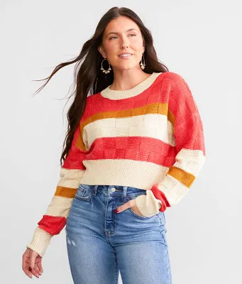 Willow & Root Striped Sweater
