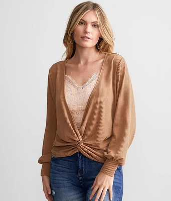 Daytrip Twisted Front Top