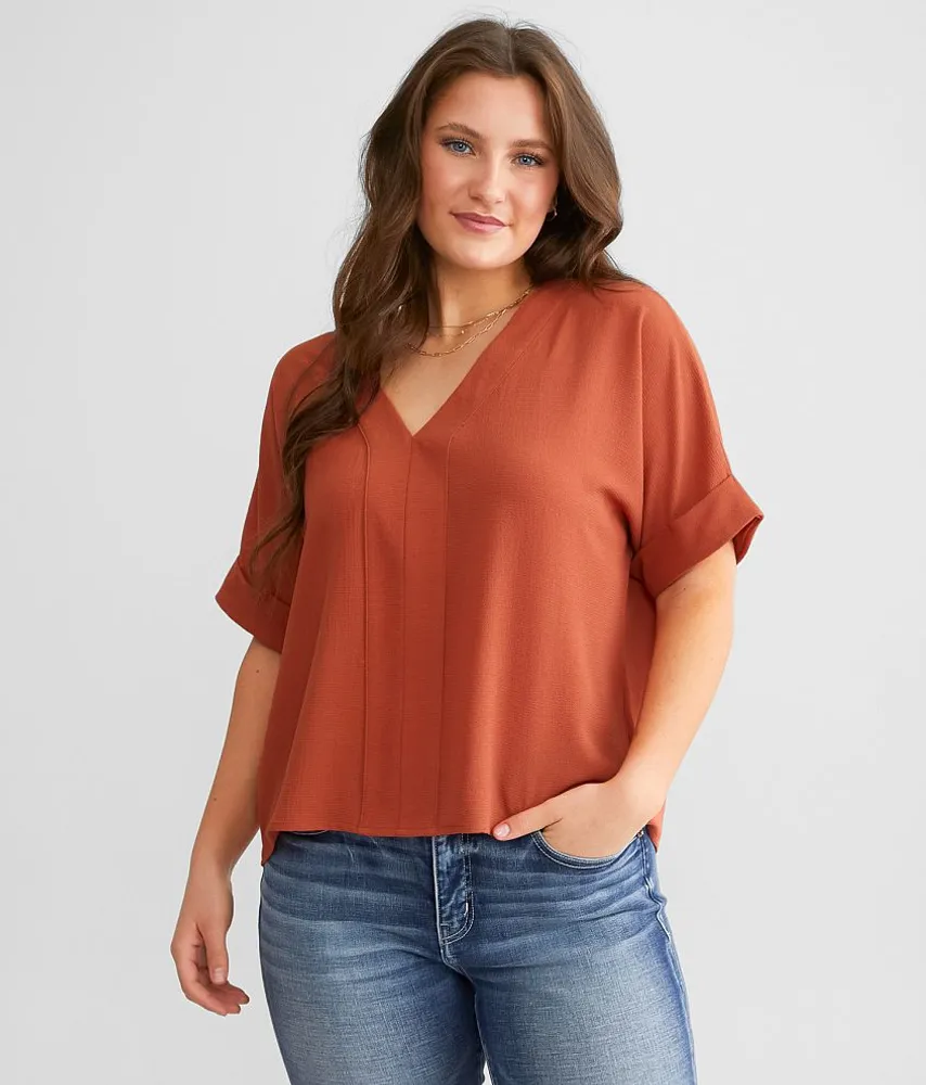 Oversized Woven Top