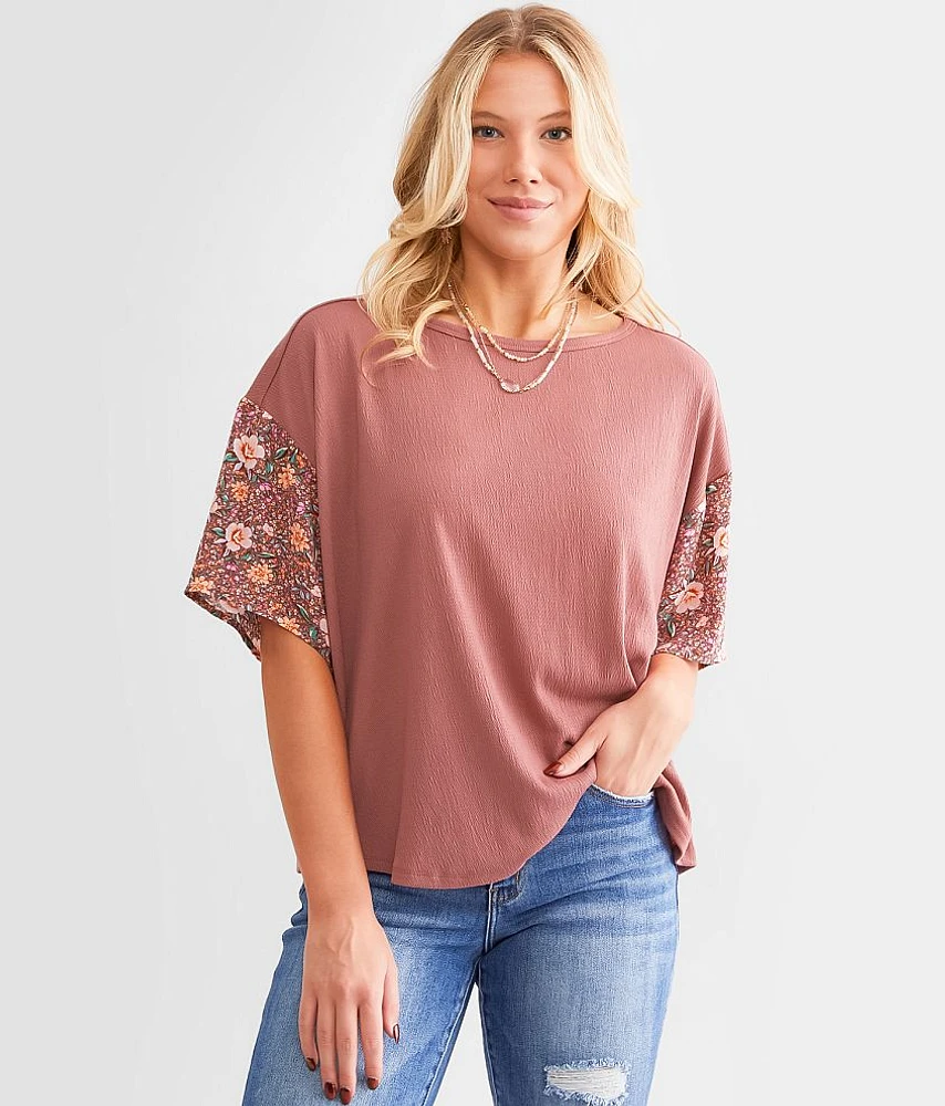 Oversized Floral Top