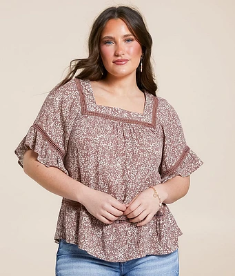 Daytrip Flowy Floral Top