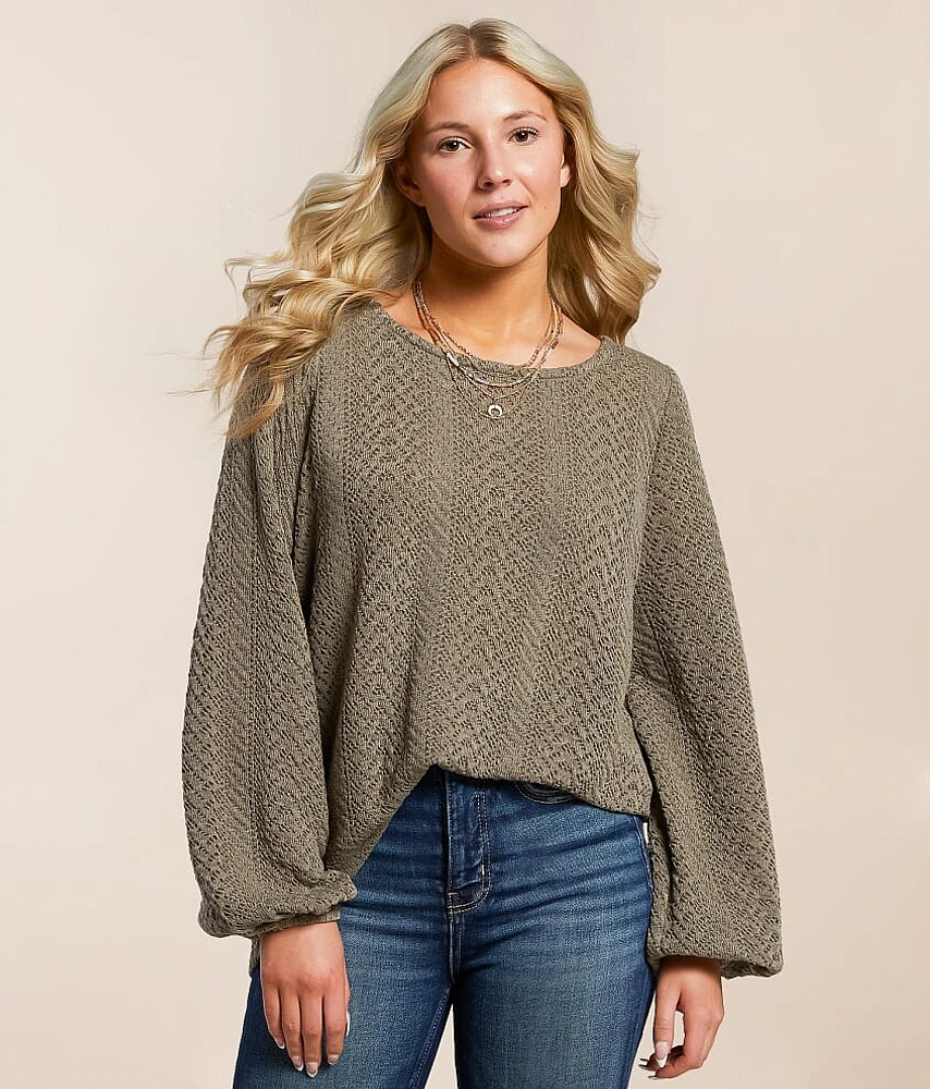 Bubble Knit Top