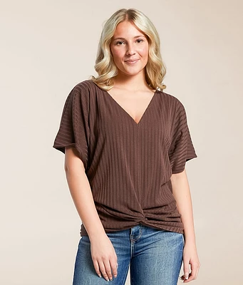 Daytrip Twisted Front Top