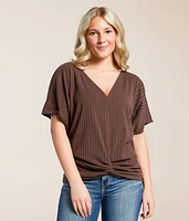 Daytrip Twisted Front Top