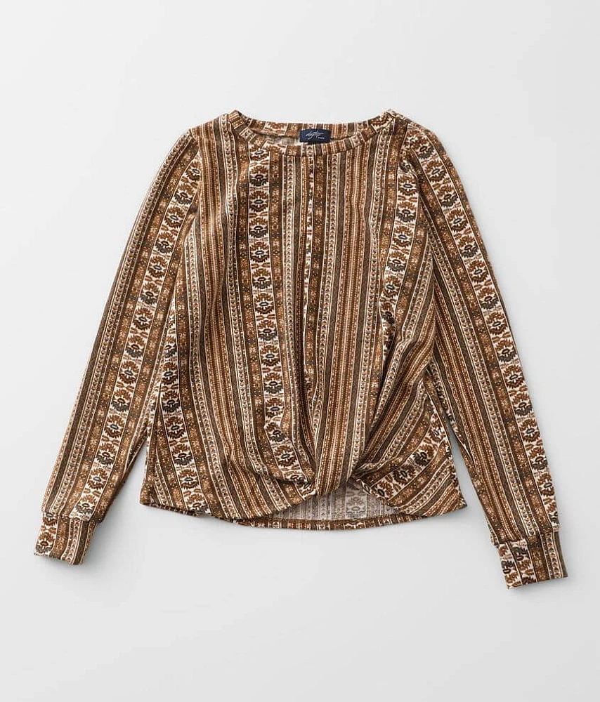 Girls - Daytrip Twisted Front Top