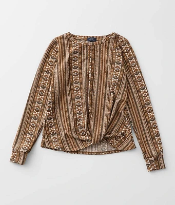 Girls - Daytrip Twisted Front Top