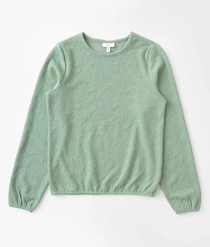 Girls - Willow & Root Tonal Floral Top