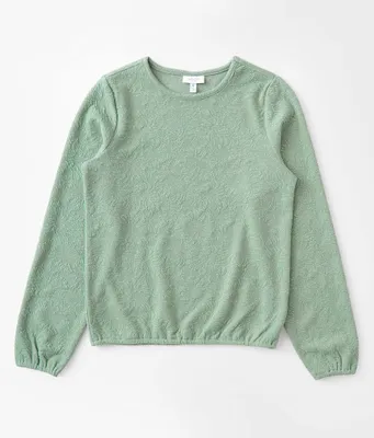 Girls - Willow & Root Tonal Floral Top