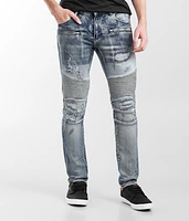 Crysp Denim William Moto Skinny Stretch Jean