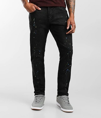 Crysp Denim Sheck Skinny Stretch Jean