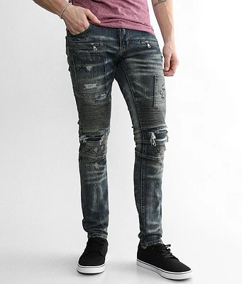 Crysp Denim Chuck Skinny Stretch Jean