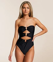 CUPSHE U-Wire Bandeau Swimsuit