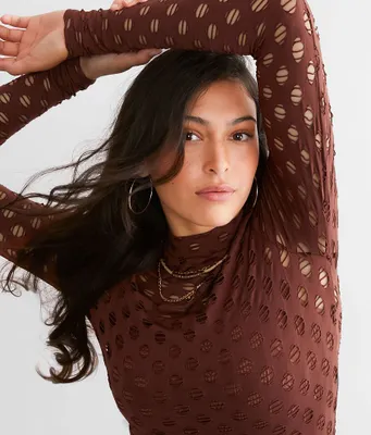 Gilded Intent Cut-Out Top
