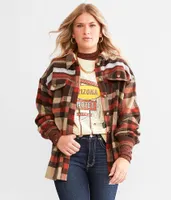 BKE Plaid Shacket
