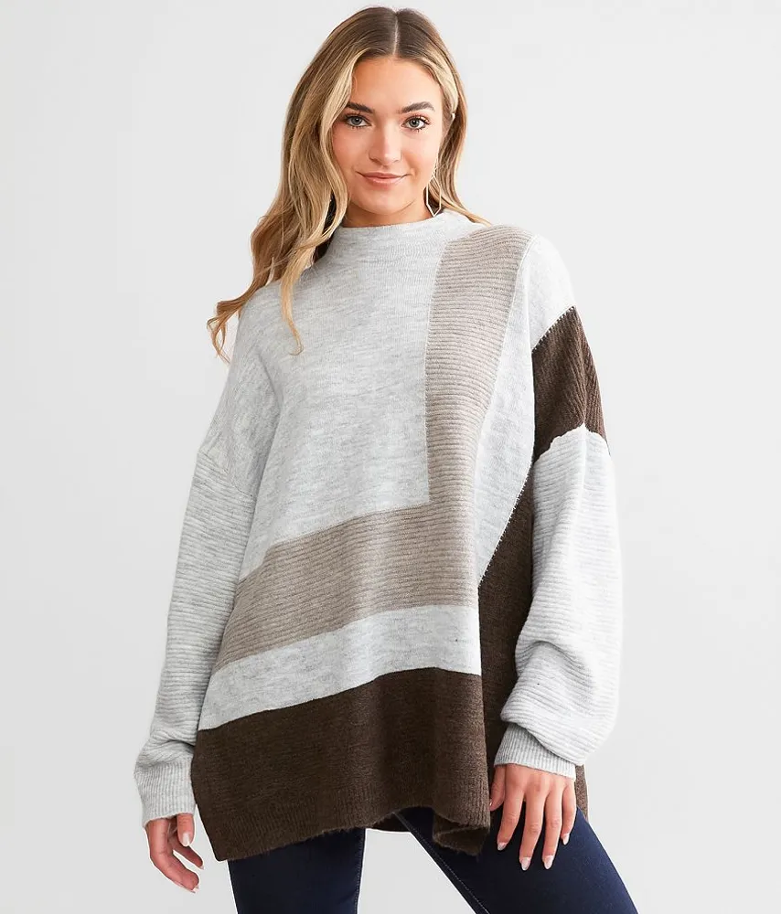 Geo Oversized Sweater
