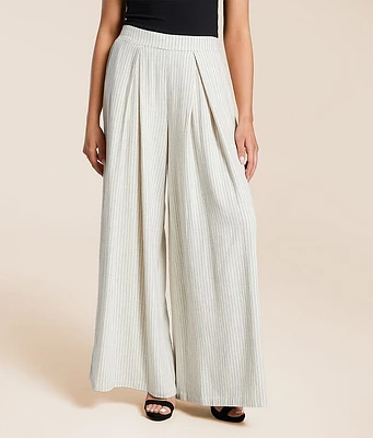 Hunter & Brown Striped Wide Leg Pant