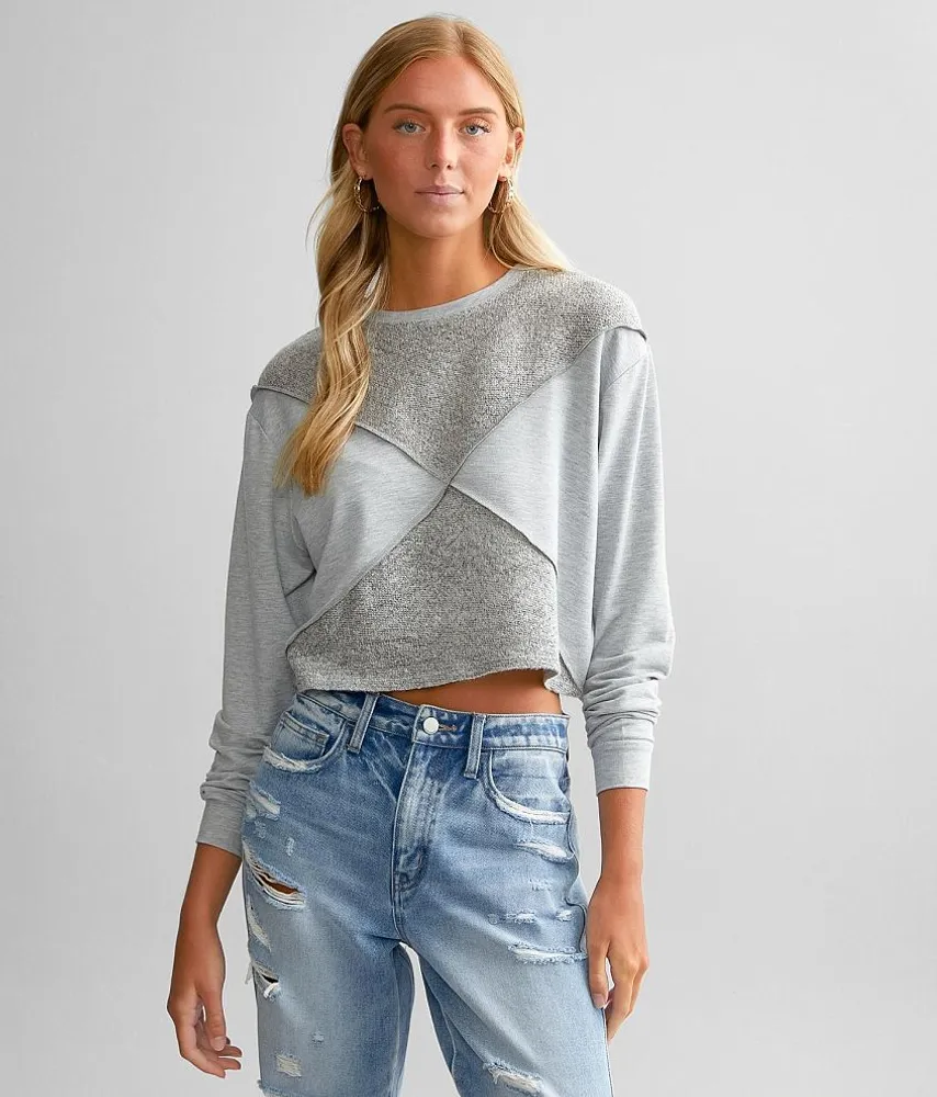 Exposed Seam Boxy Top
