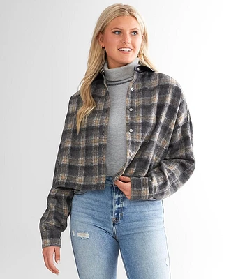 Plaid Cropped Shirt