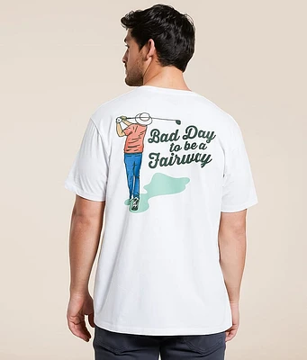 Breezy Golf Bad Day To Be A Fairway T-Shirt