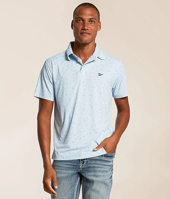 Breezy Golf The Sips & Spritz Performance Polo