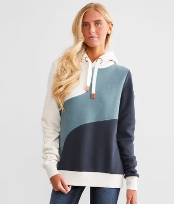 Wanakome Color Block Hooded Sweatshirt