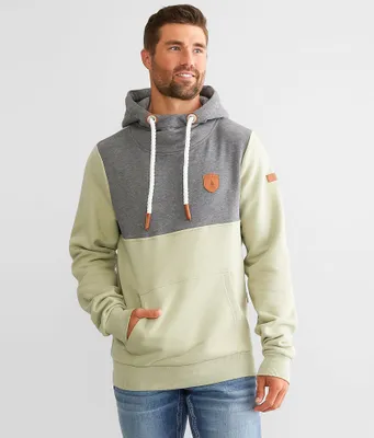 Wanakome Block Hooded Sweatshirt