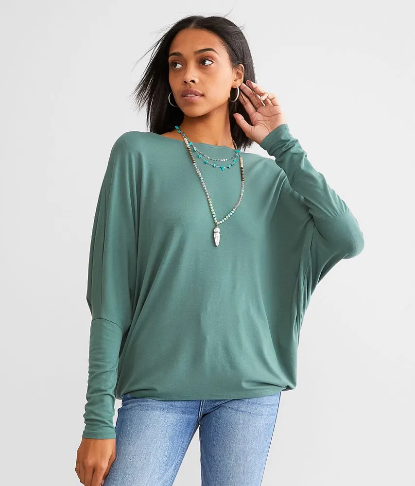 Boatneck Dolman Top