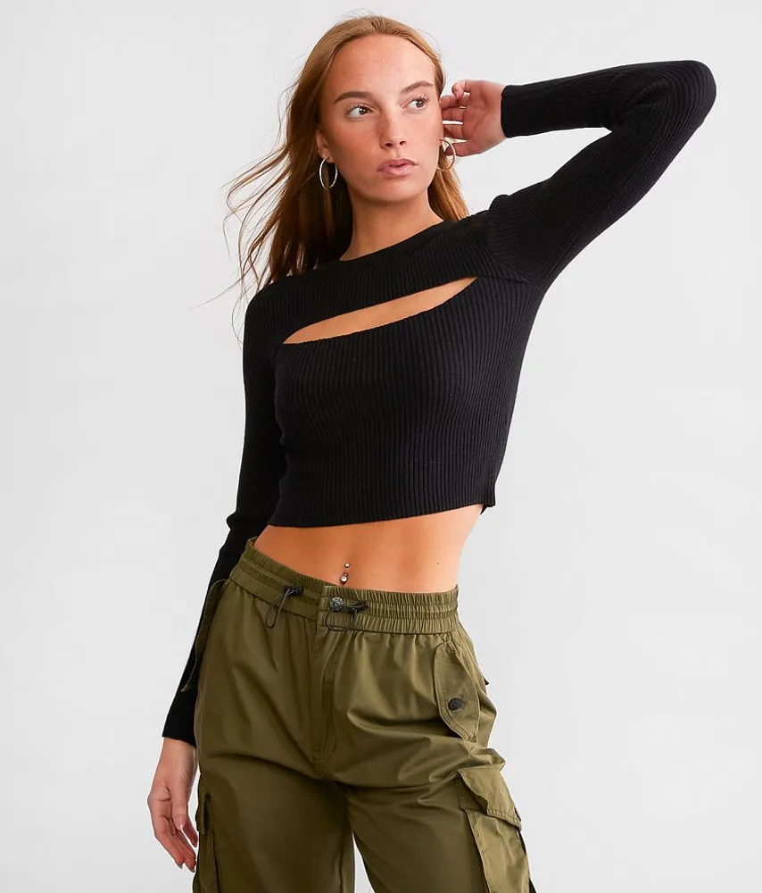Be My Comfort Cropped Sweater