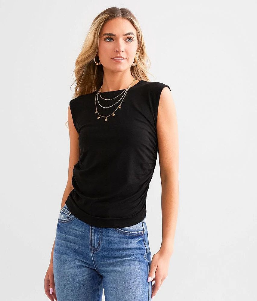 Ruched Tank Top