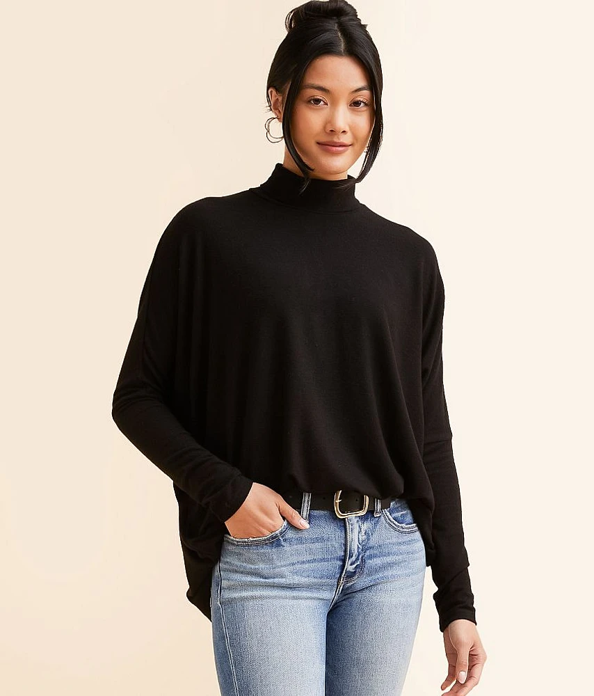 Turtleneck Dolman Top
