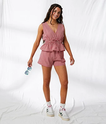 33 Coastal Gingham Stretch Boxer Short