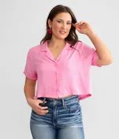 Hyfve Strolling Through Summer Oversized Shirt