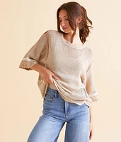 Hyfve Destructed Stripe Sweater