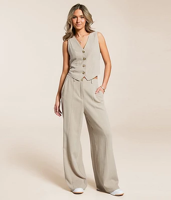 Willow & Root Linen Blend Trouser Pant