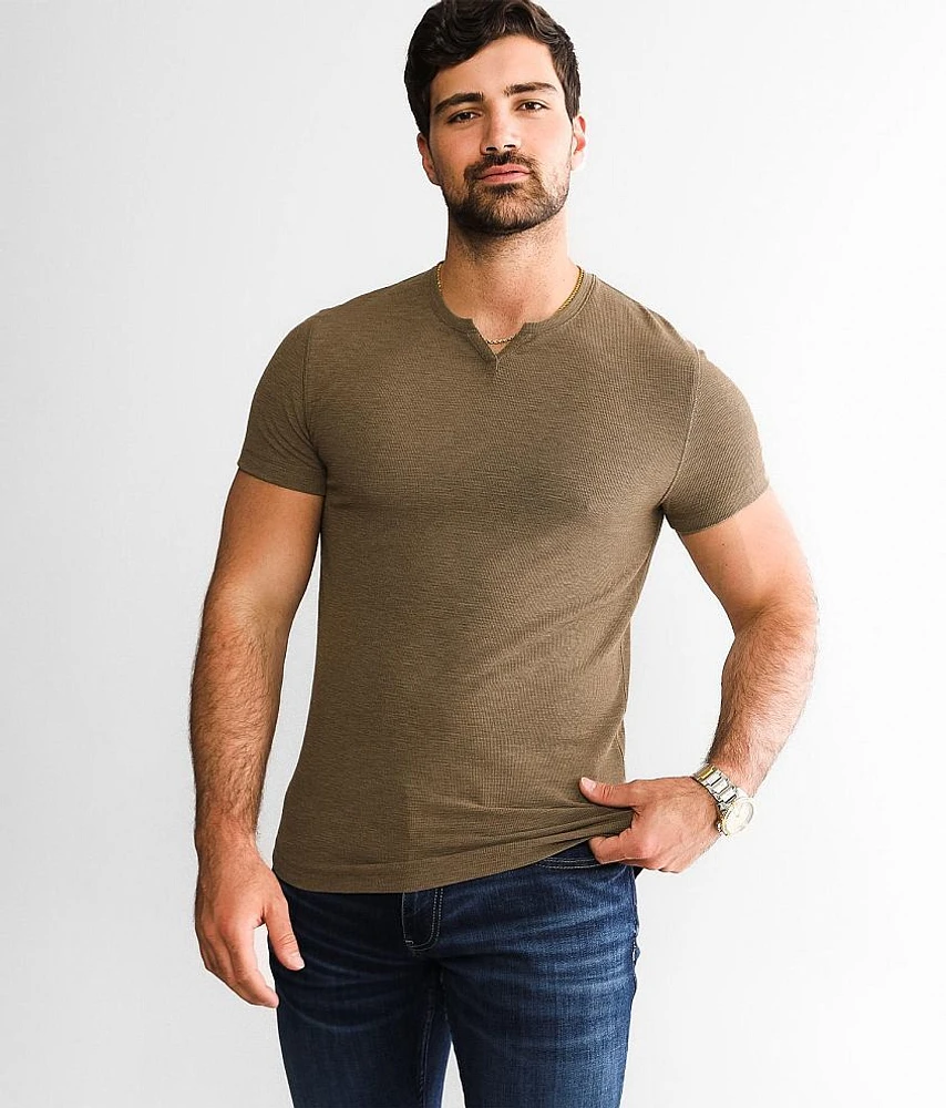Textured Knit T-Shirt