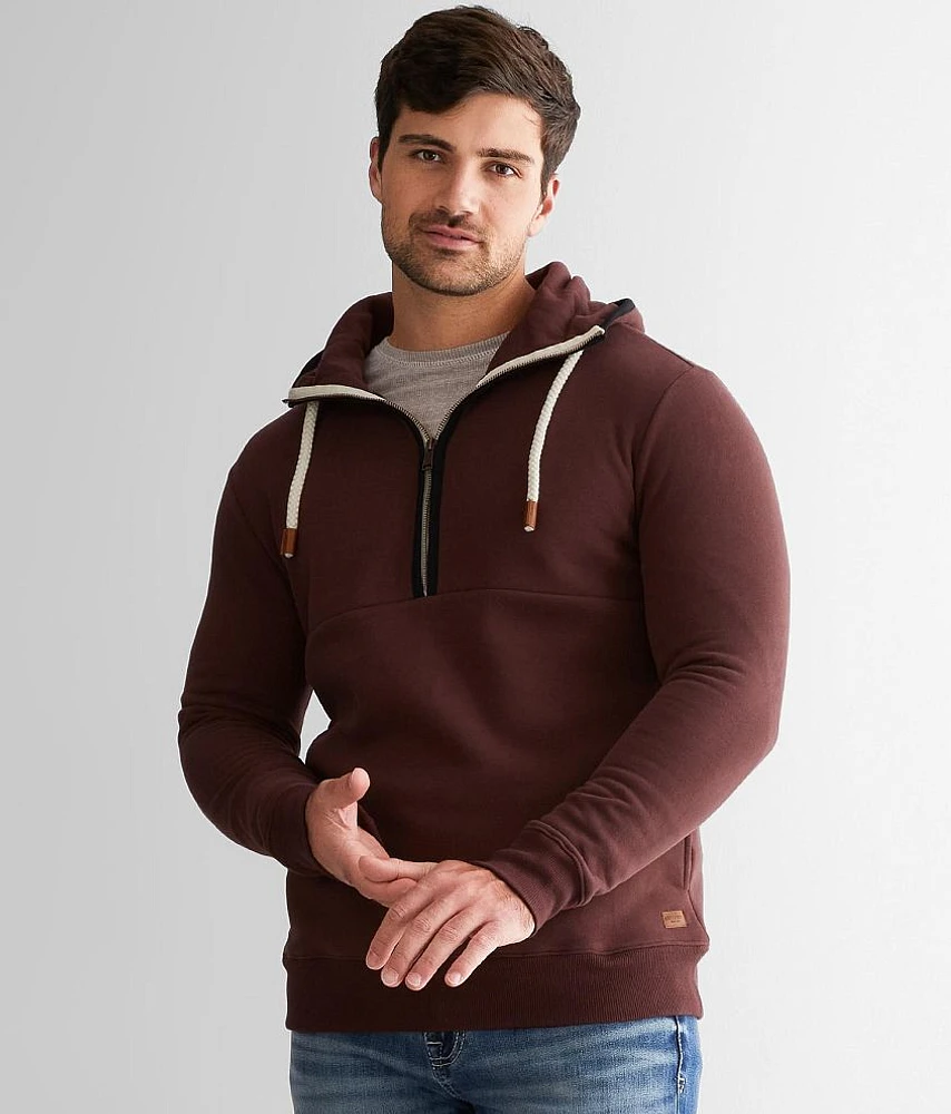 Outpost Makers Hooded Quarter Zip Sweatshirt