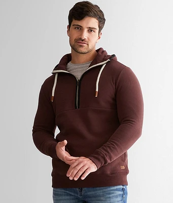 Outpost Makers Hooded Quarter Zip Sweatshirt