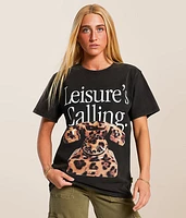 Duvin Leisure Is Calling Oversized T-Shirt