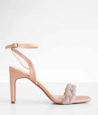 Qupid Kaylee Glitz Heeled Sandal