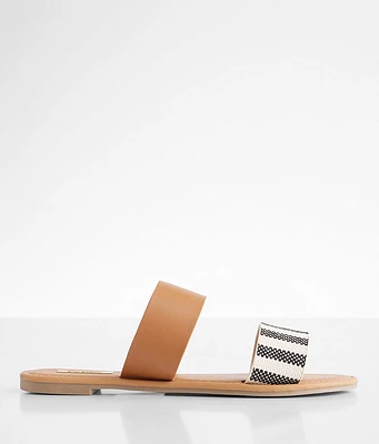 Qupid Double Strap Sandal